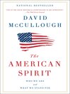 Cover image for The American Spirit